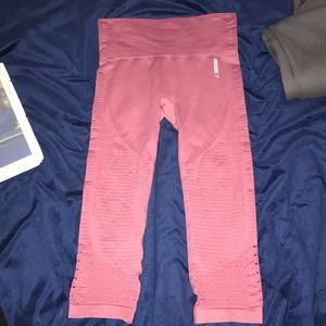 Gymshark seamless cropped leggings size S